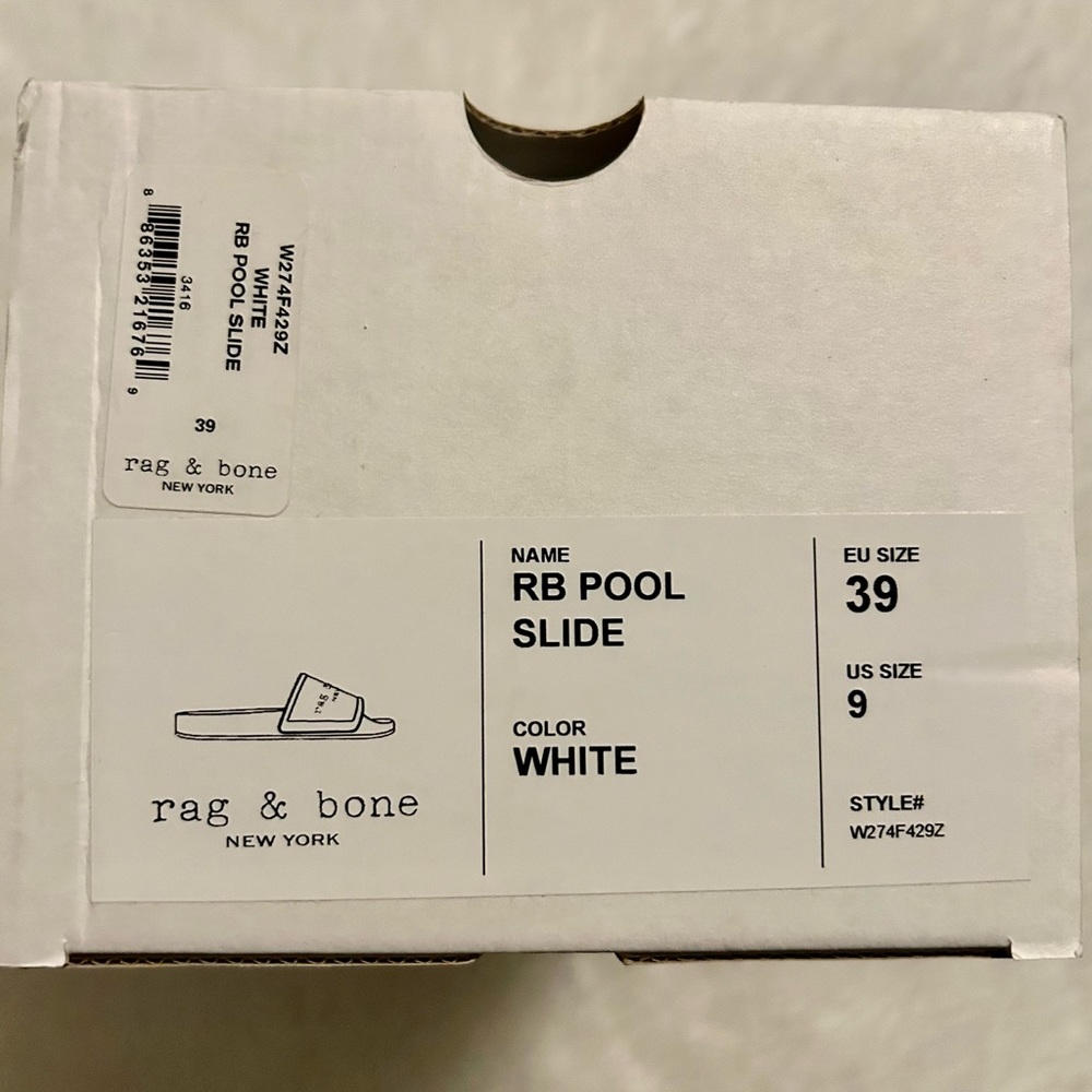 NEW! Rag & Bone Pool Side Slides - Picture 13 of 14